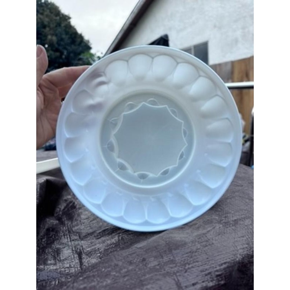 Vintage Tupperware Jello Cranberry‎ Sauce Ring Mold Set Kitchenware With Lid
